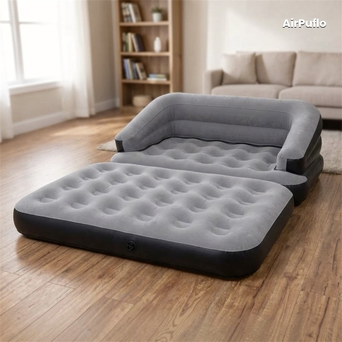 Materac dmuchany 2w1 - Sofa i Łóżko